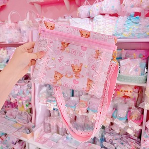 【E7】152-6 2wayぬいぐるみポケット付きサコッシュ