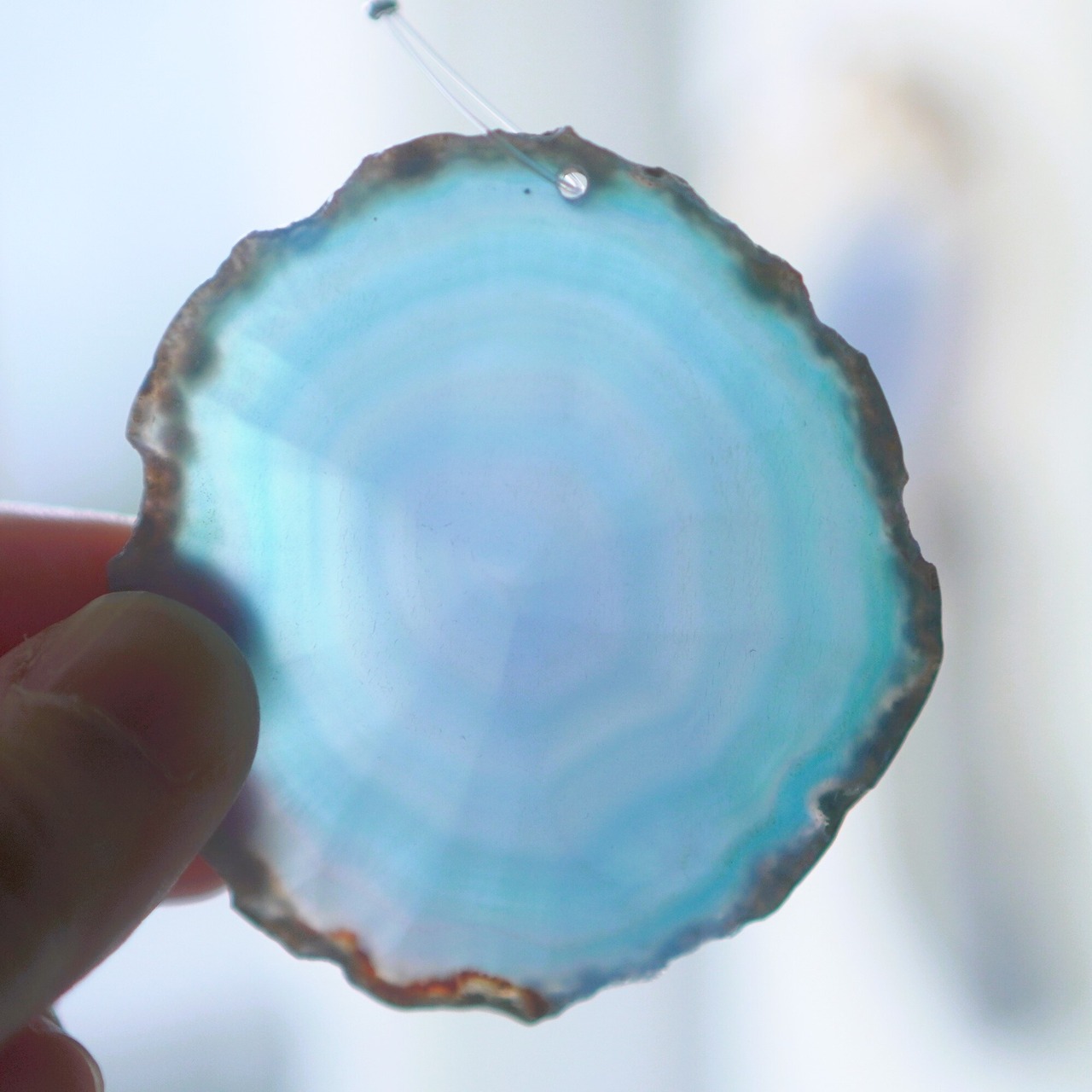 Salt Lake 03 - アゲートヒーリングチャイム / Agate Sun Catcher Wind Chime 143