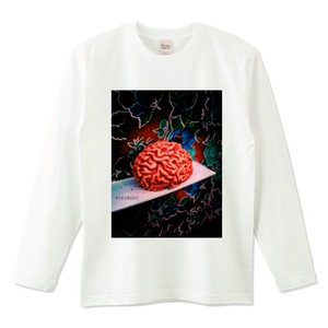 'WANT A BRAIN' L/S Tee