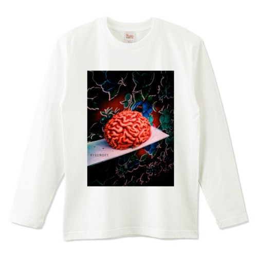 'WANT A BRAIN' L/S Tee