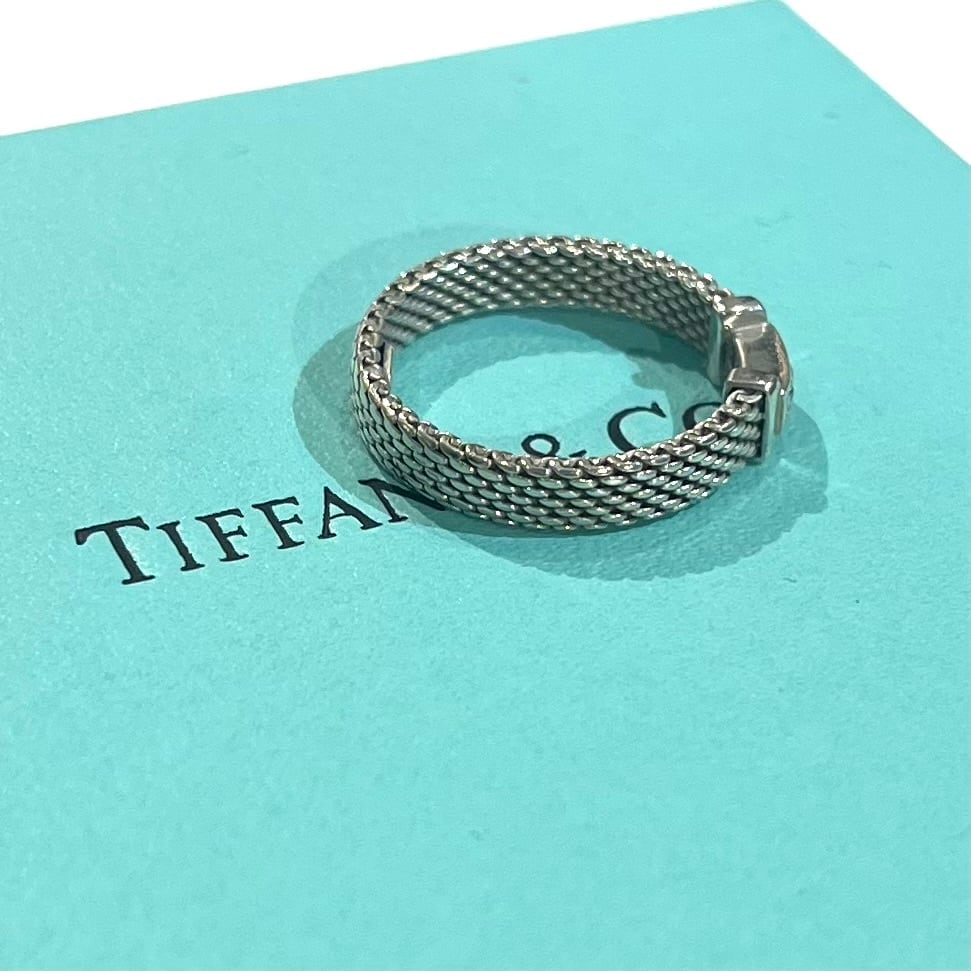 希少【TIFFANY&CO】2212 ダイヤモンドサマセット ティファニー 14.5号