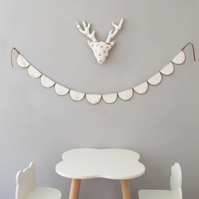 cotton linen garland