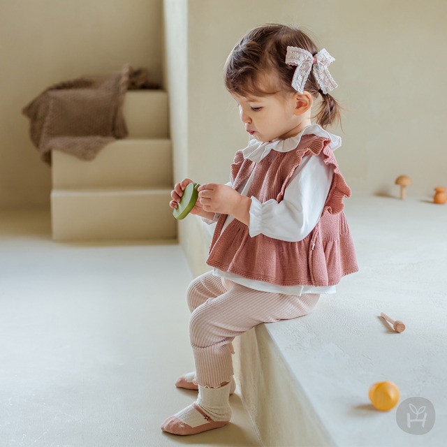 ※お洋服と同梱限定※【即納】<Happyprince>  Nadia Mary Jane baby Knee socks