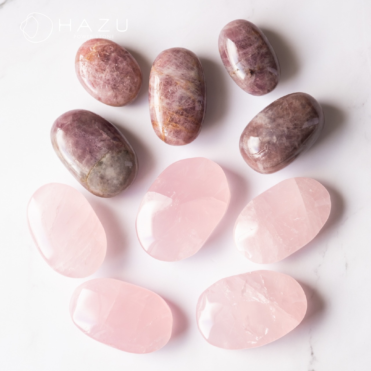 選べる⭐︎ディープローズクォーツ・ミニパーム