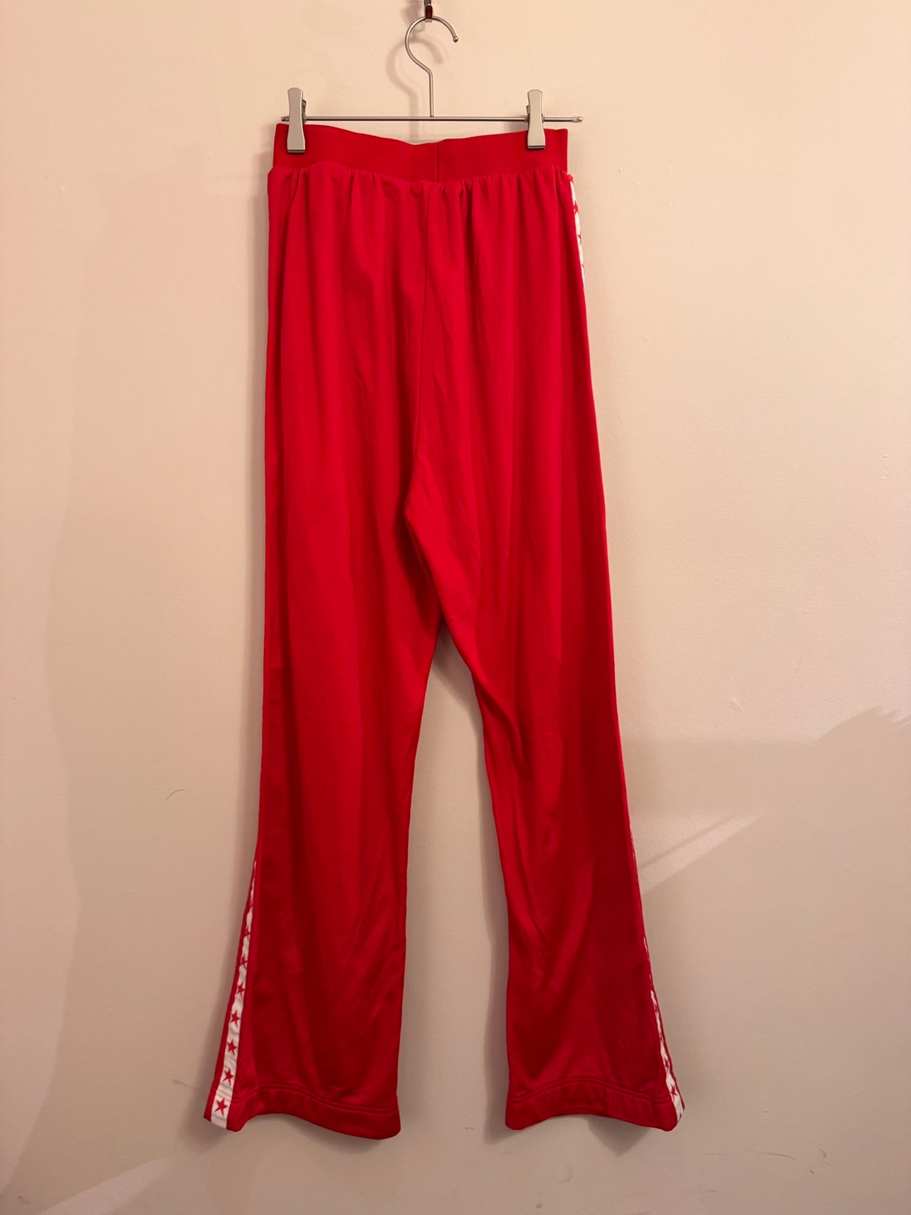 1980's レトロレッドスタージャージパンツ