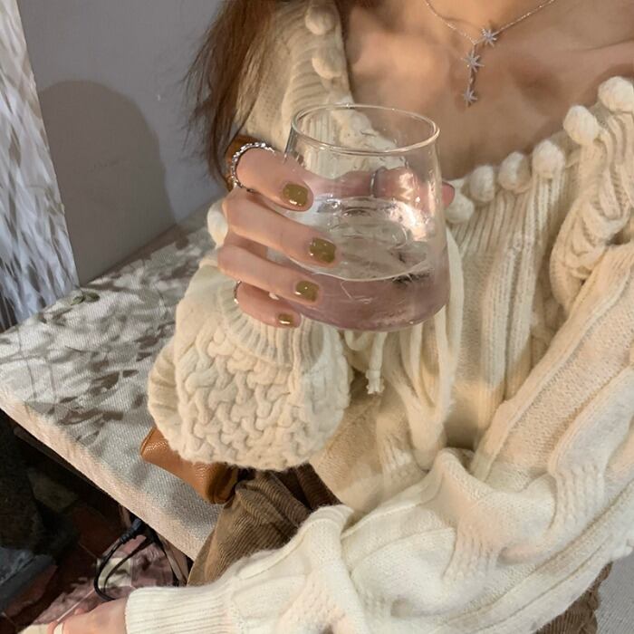 スタイルスタンダードセーター レディースルーズニットオータムウィンタートップス レトロ 秋物 冬物 モンロー96072408446