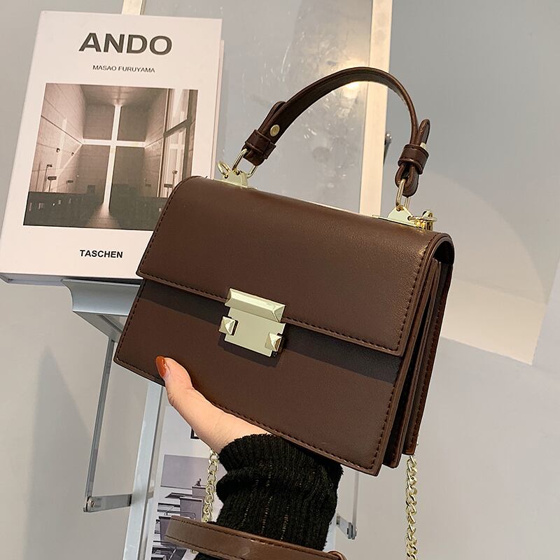 オータムウィンター 秋物 冬物 スクウェア メッセンジャーバッグ 手作りハンドバック25870492963