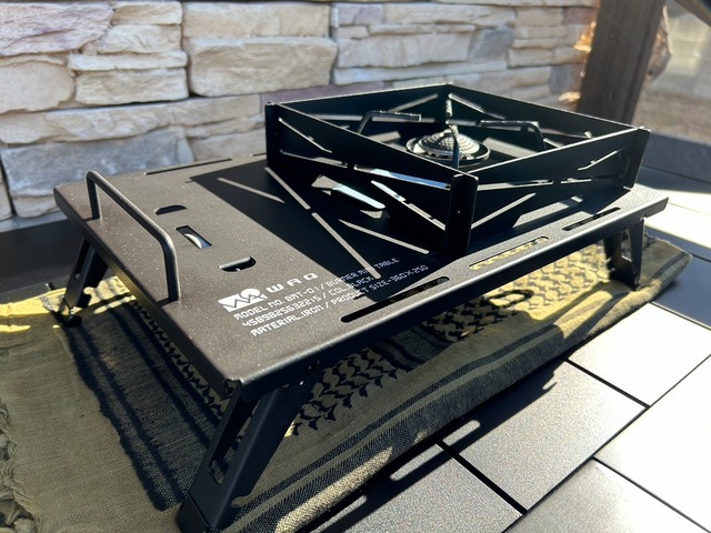 【WAQワック】 BURNER MINI TABLE 　バーナーミニテーブル SOTO製 ST-310/340 ビルトイン機能付きバーナーテーブル