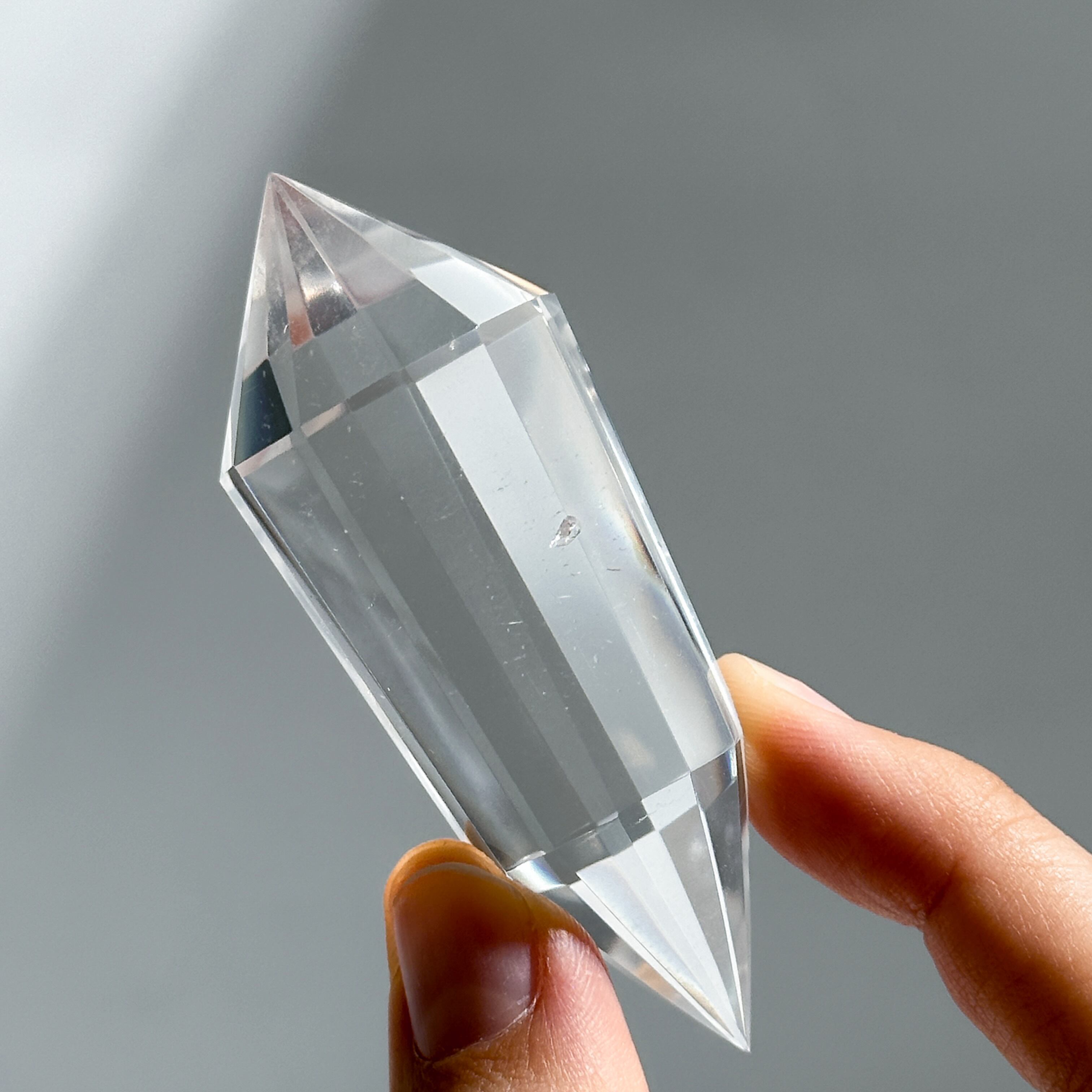 ミナスジェライス産クリアクォーツ ダブルターミネイテッド73◇ Clear Quartz ◇ 天然石・鉱物・パワーストーン