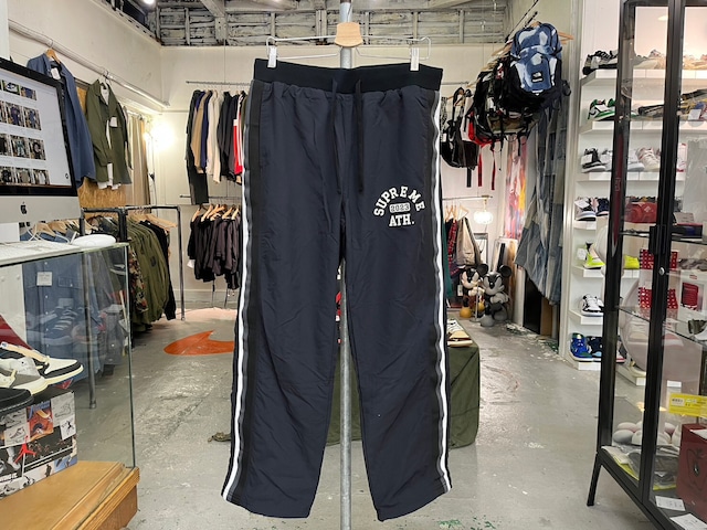 Supreme APPLIQUE TRACK PANT BLACK MEDIUM 97806