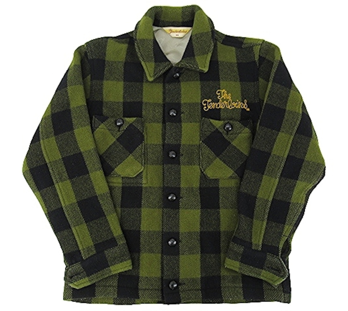 美品 初期 TENDERLOIN ワッペン バッファロー チェック シャツ 難し M