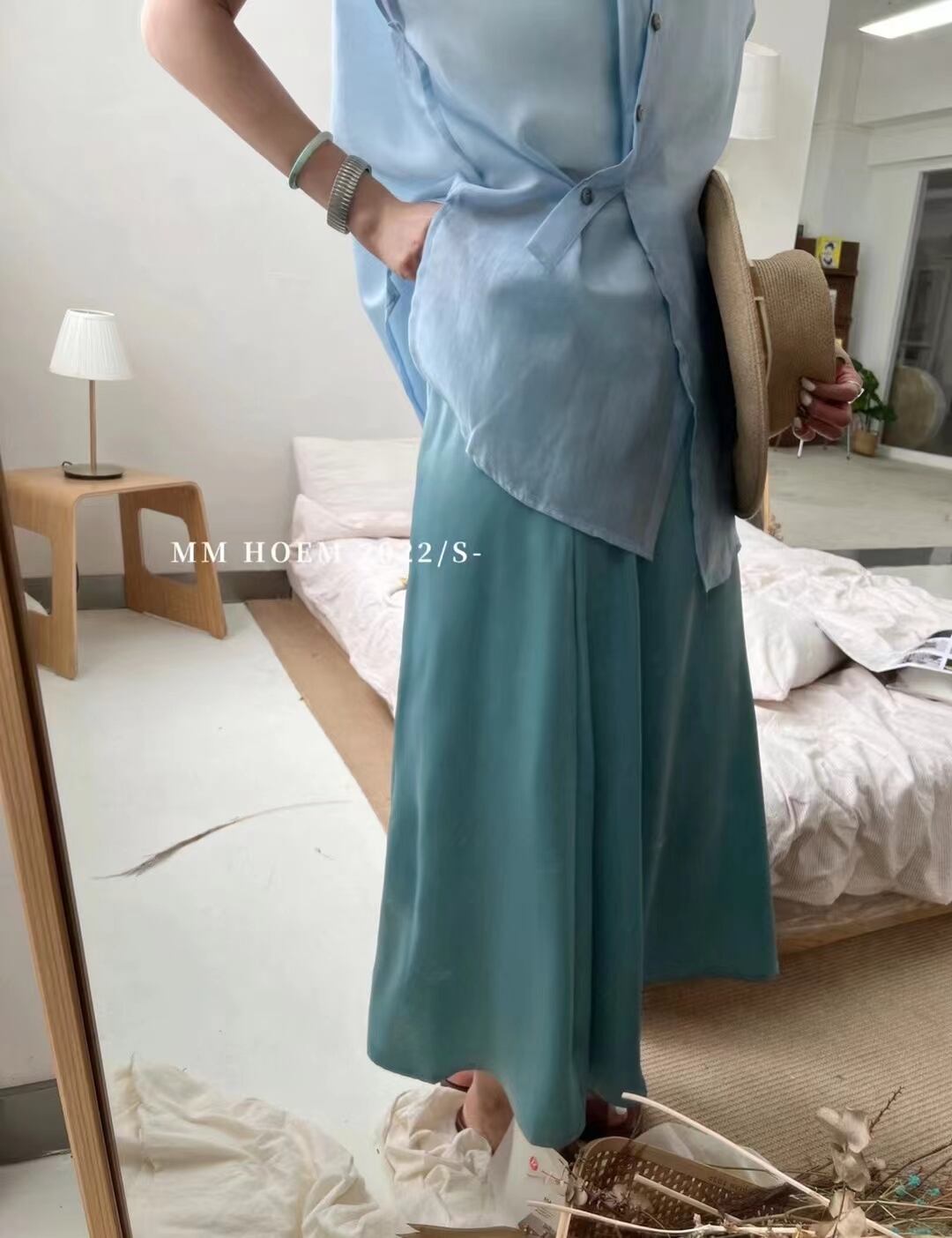 ロングスカート　AJ42441-856#