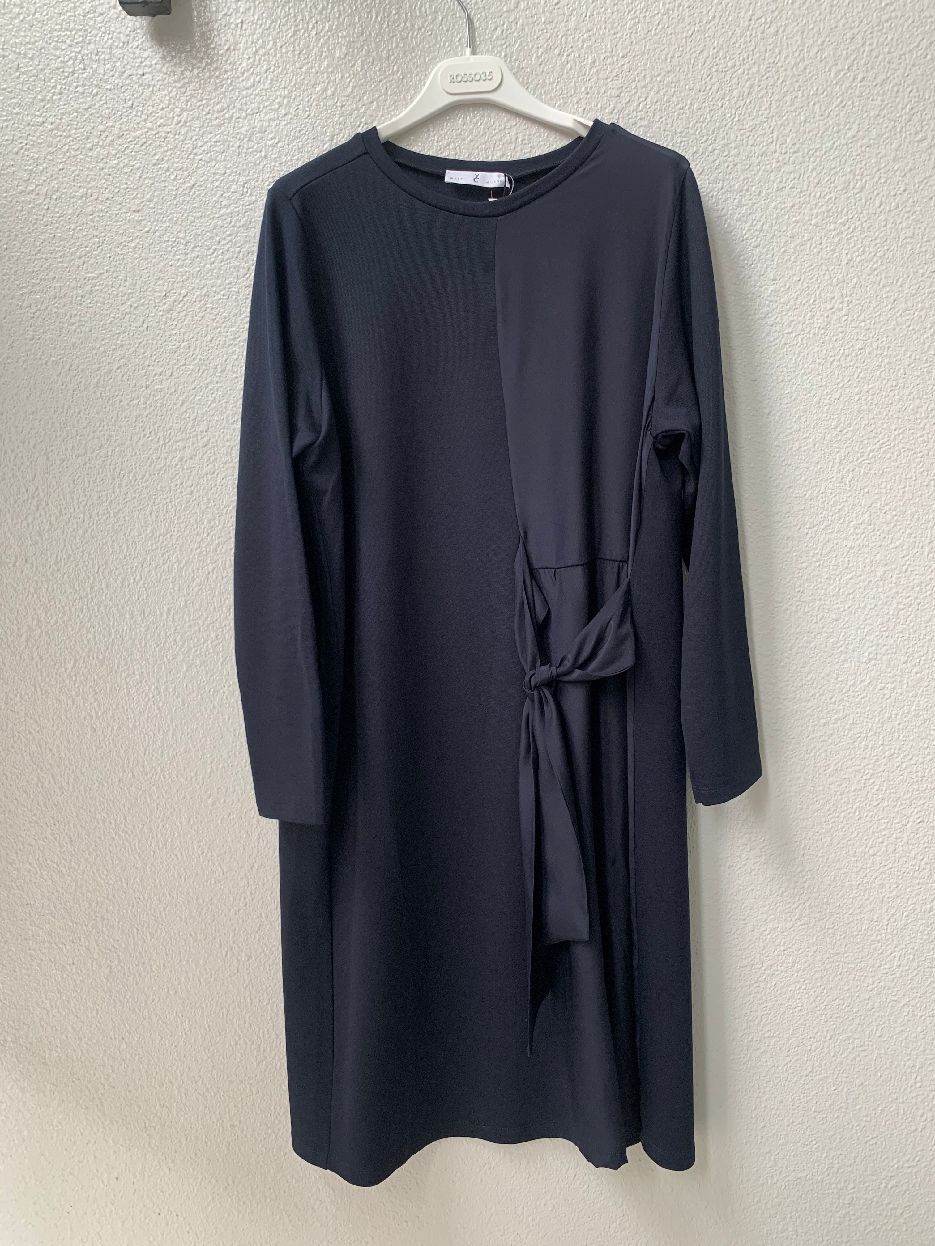 Whyci Milano シルクジャージーコンビワンピース 940 198 フクハラ