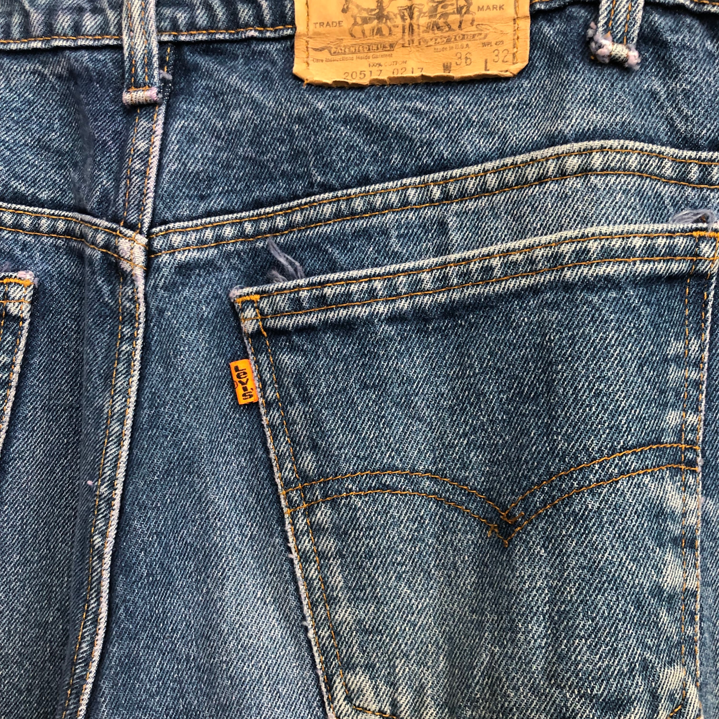 べーす 古着 80's/80年代 ヴィンテージ リーバイス Levi's USA製 デニム