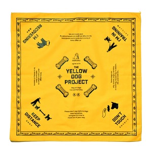 THE YELLOW DOG BANDANNA