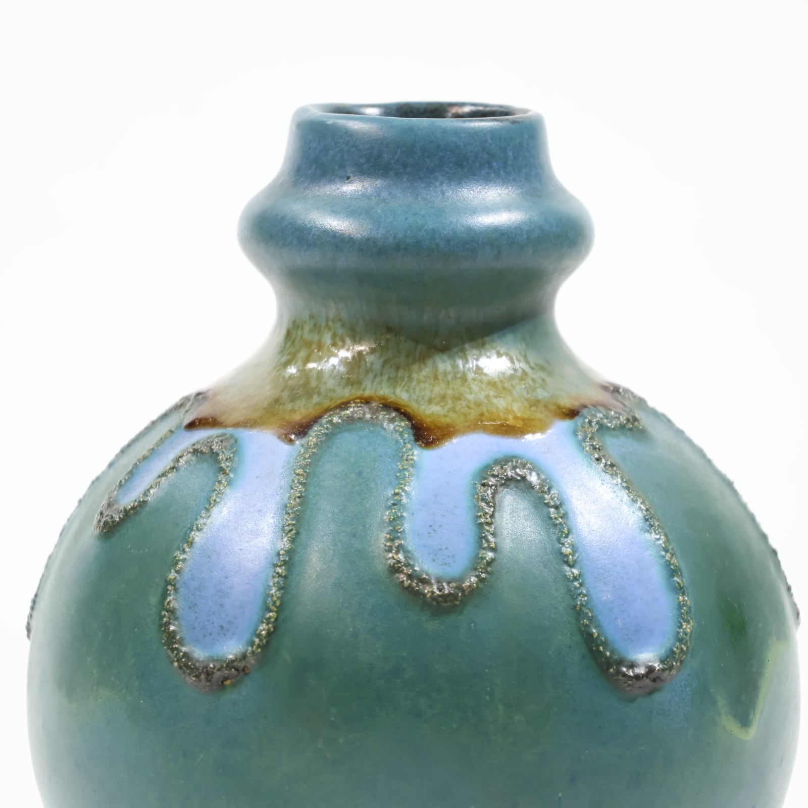 VEB Haldensleben-- 16.3cm | Fat Lava & German Art Pottery