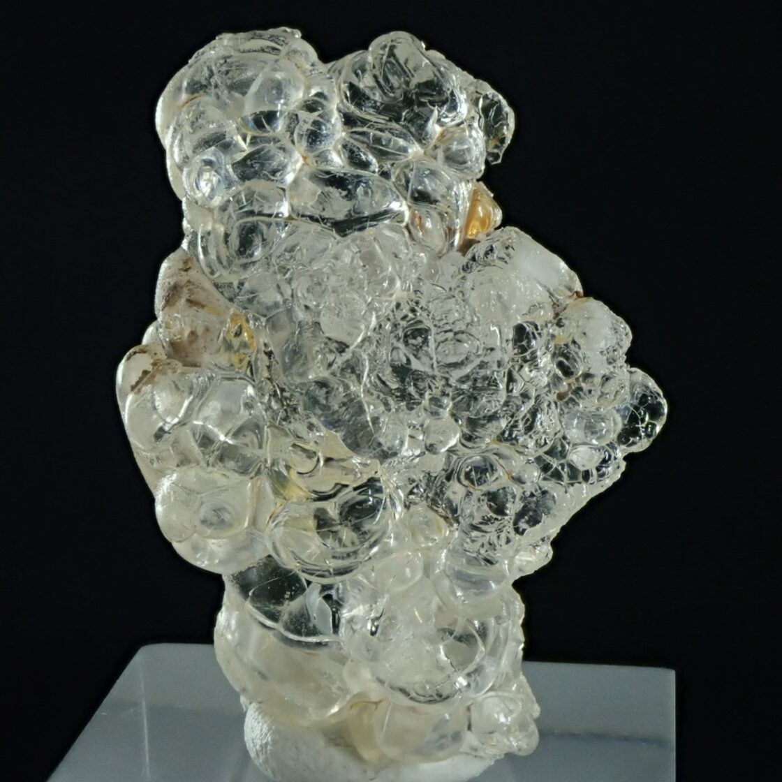 D356-22〕希少 メキシコ産 蛍光 ハイアライトオパール 玉滴石 Hyalite 