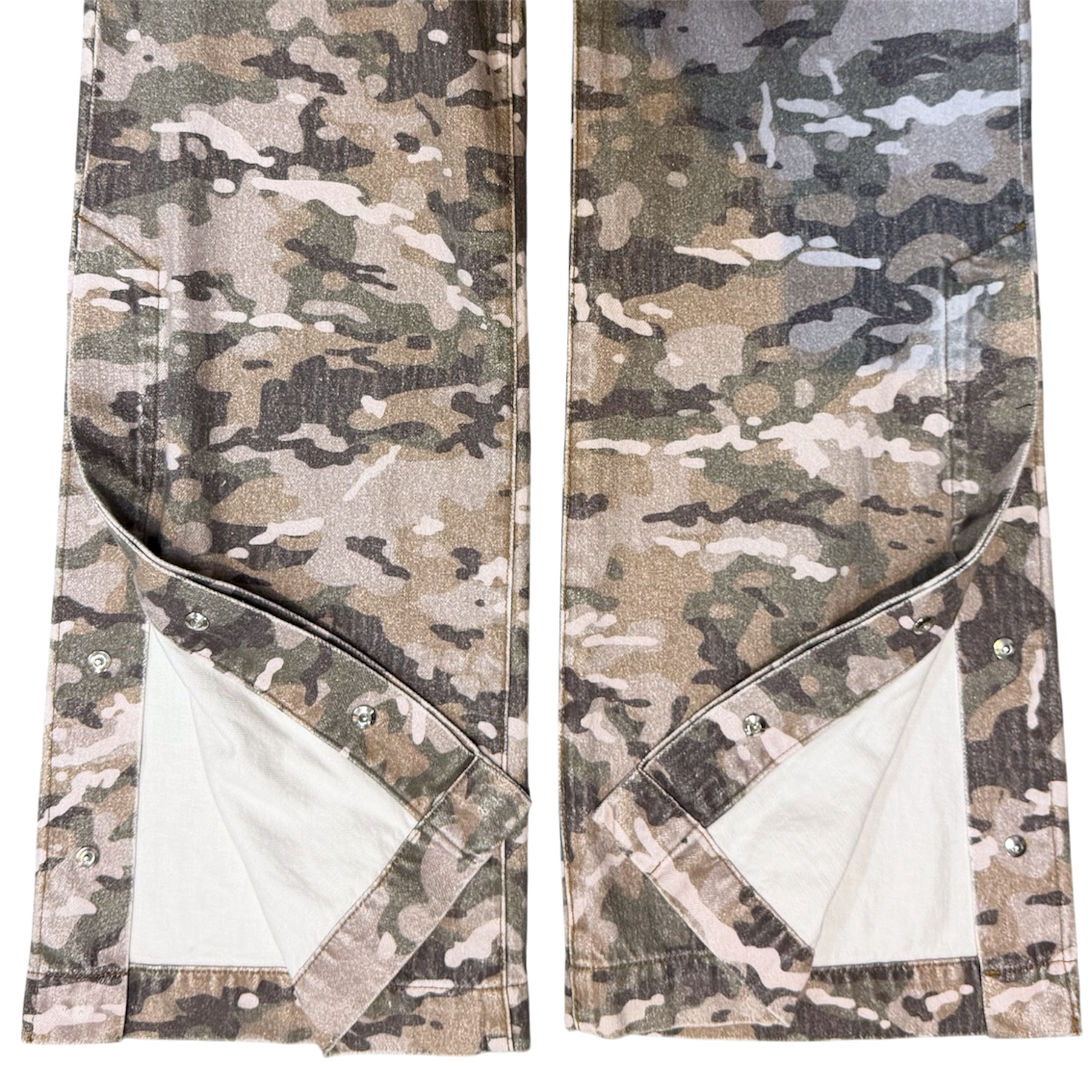 AMIRI M65 Camo Kick Flare Cargo Pants