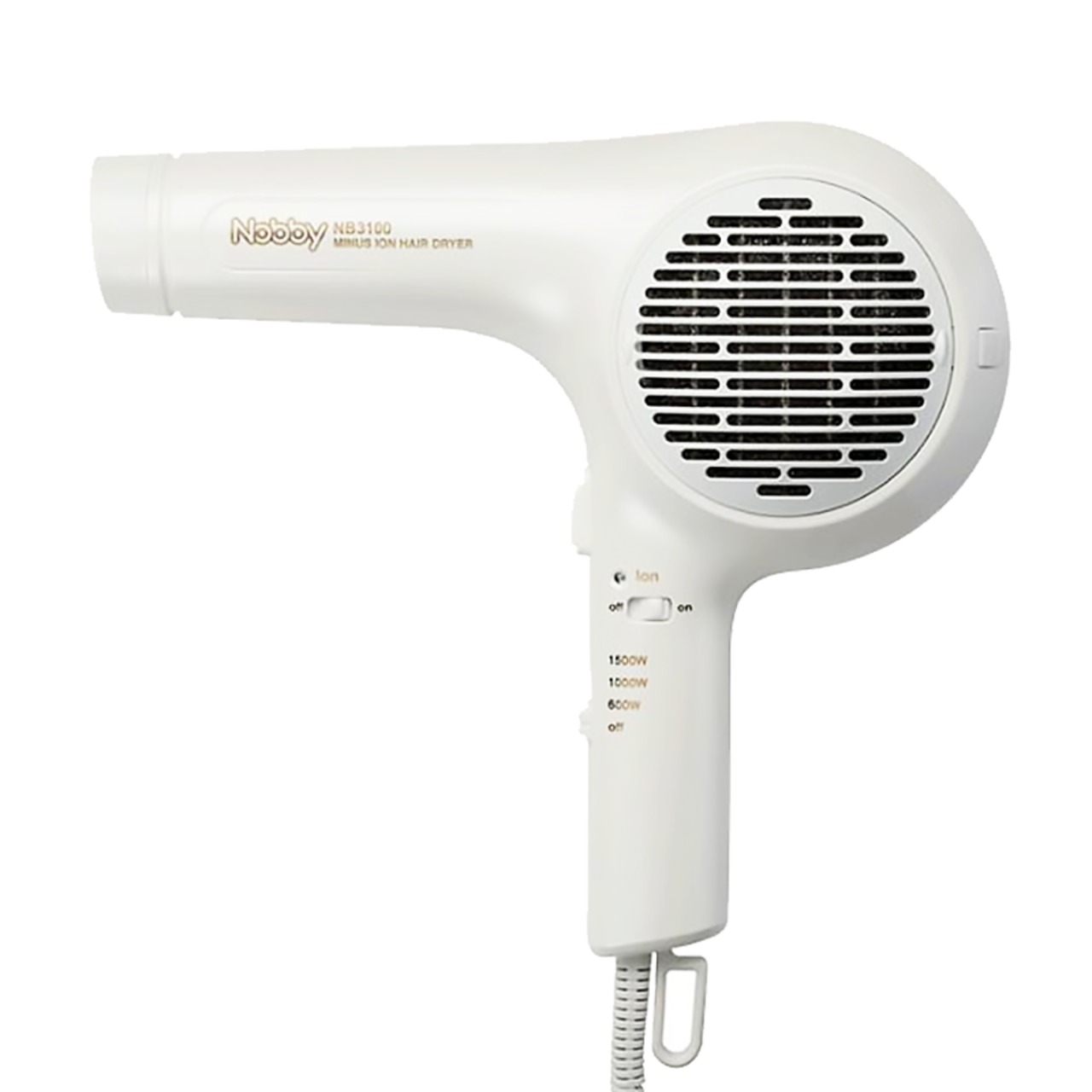 【Nobby】マイナスイオンヘアドライヤーNB3100