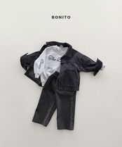 韓国子供服 / BONITO / 26Autumn / コーデュロイデニムジャケット / 秋服 *12M~JM *