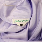 フラメンコ 衣装 Atelier Prima アトリエプリマ ペチコート ファルダ スカート パープル系 無地 シンプル 練習 レッスン 紫 ラベンダー 光沢 薄い 軽い ボランテ フリル かわいい ダンス衣装 イベント ステージ パーティー 重ね着 インナー