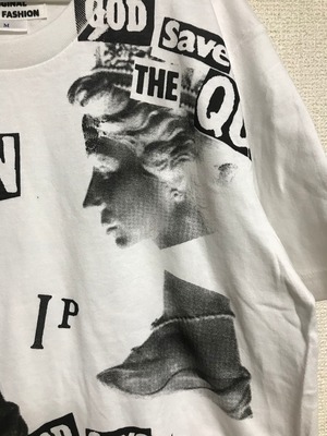 UNFINISHED god save thequeenT shirt random