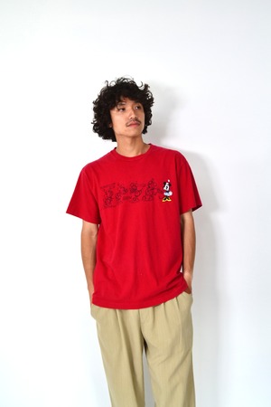00s Disney Minnie embroidery T-shirt
