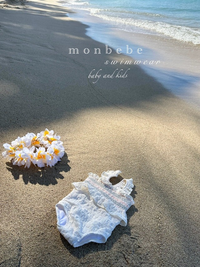 《即納》《monbebe》Rooney smoke swimsuit