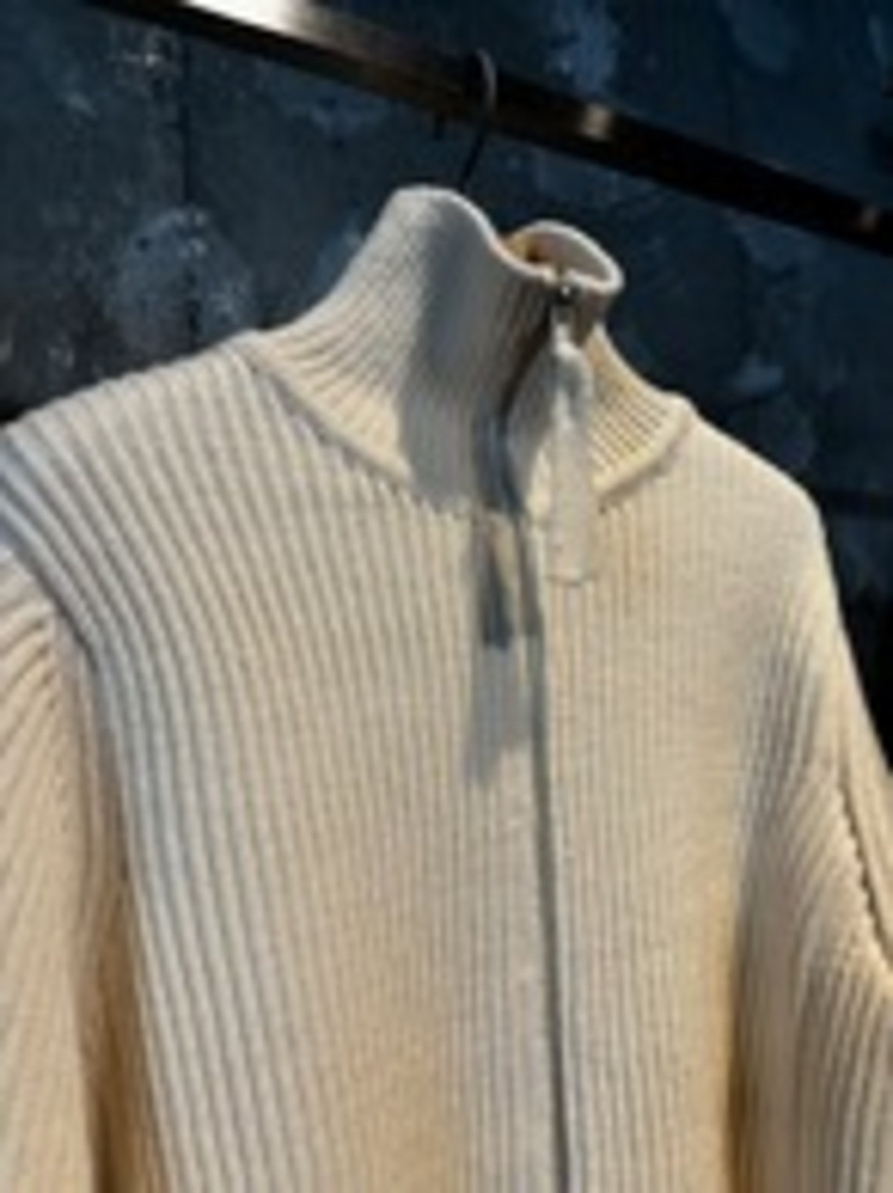 【24AW】 D-VEC(ディーベック) /FISHERMANS KNIT ZIP-UP JACKET / ニットジャケット - 7