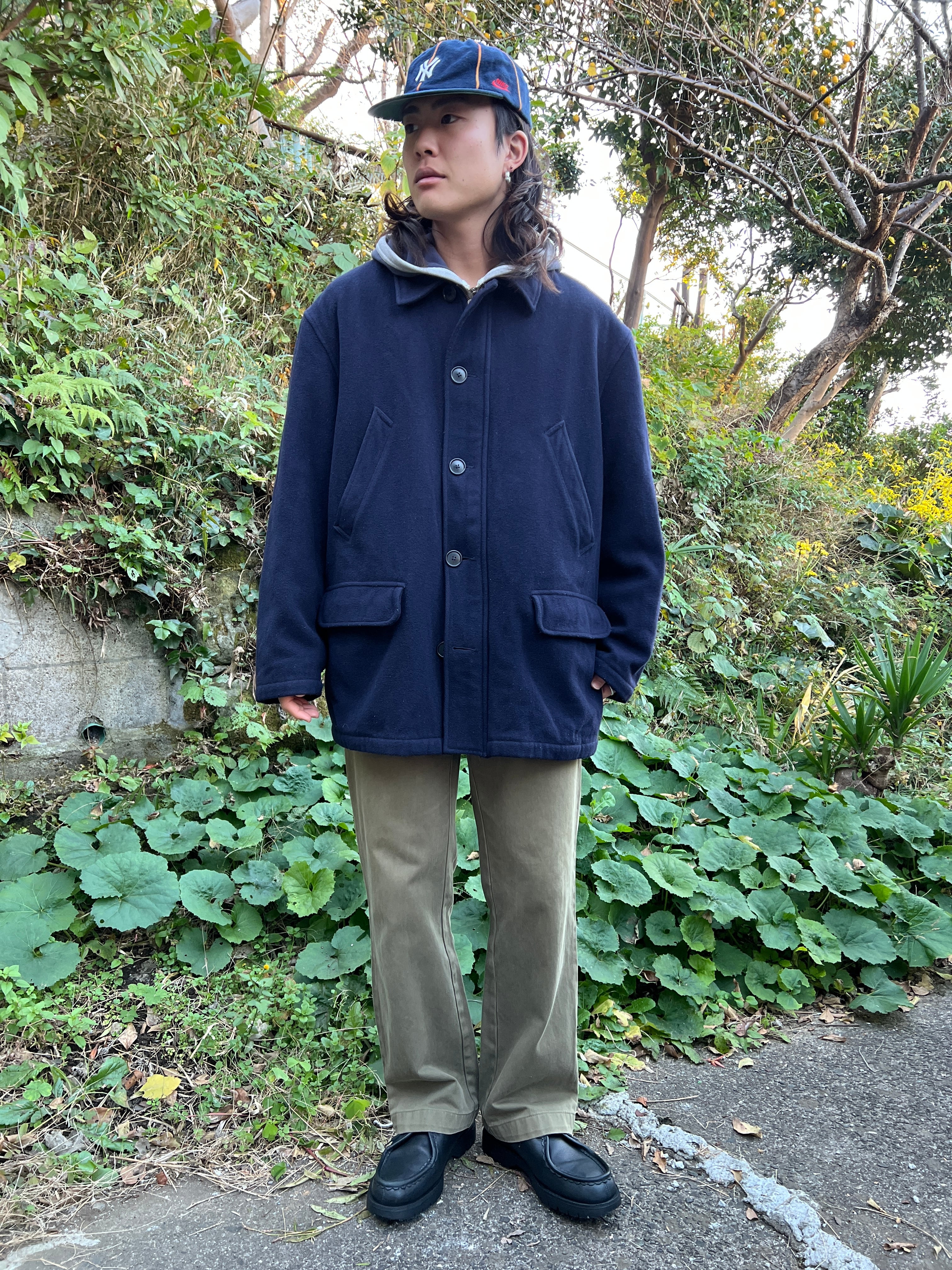 90's Polo Ralph Lauren wool half coat | furugiya._.fudan