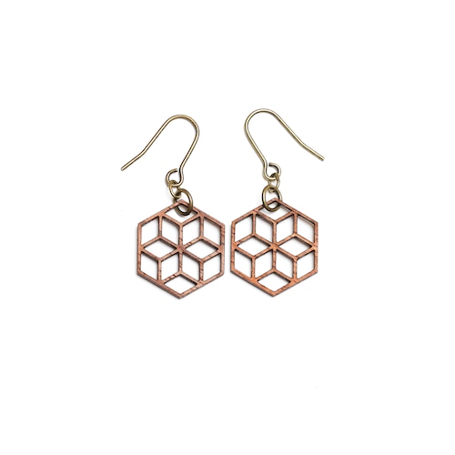 GeometricEarrings　P-CA