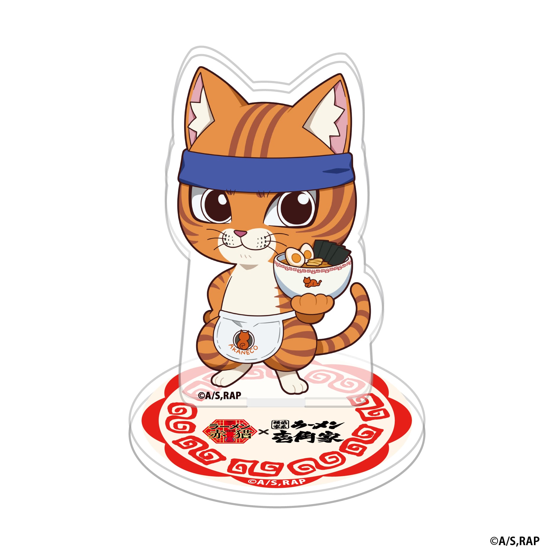 TVアニメ『ラーメン赤猫』× 壱角家 コラボ限定 アクリルスタンド