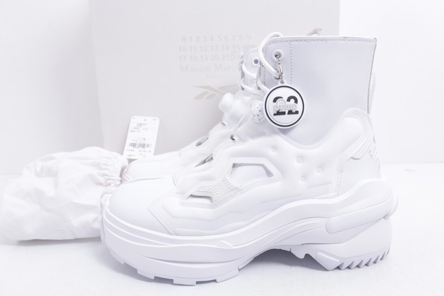 MAISON MARGIELA × Reebok Tabi Instapump Fury Lo Shoes WHITE 26.5cm 540JL1405