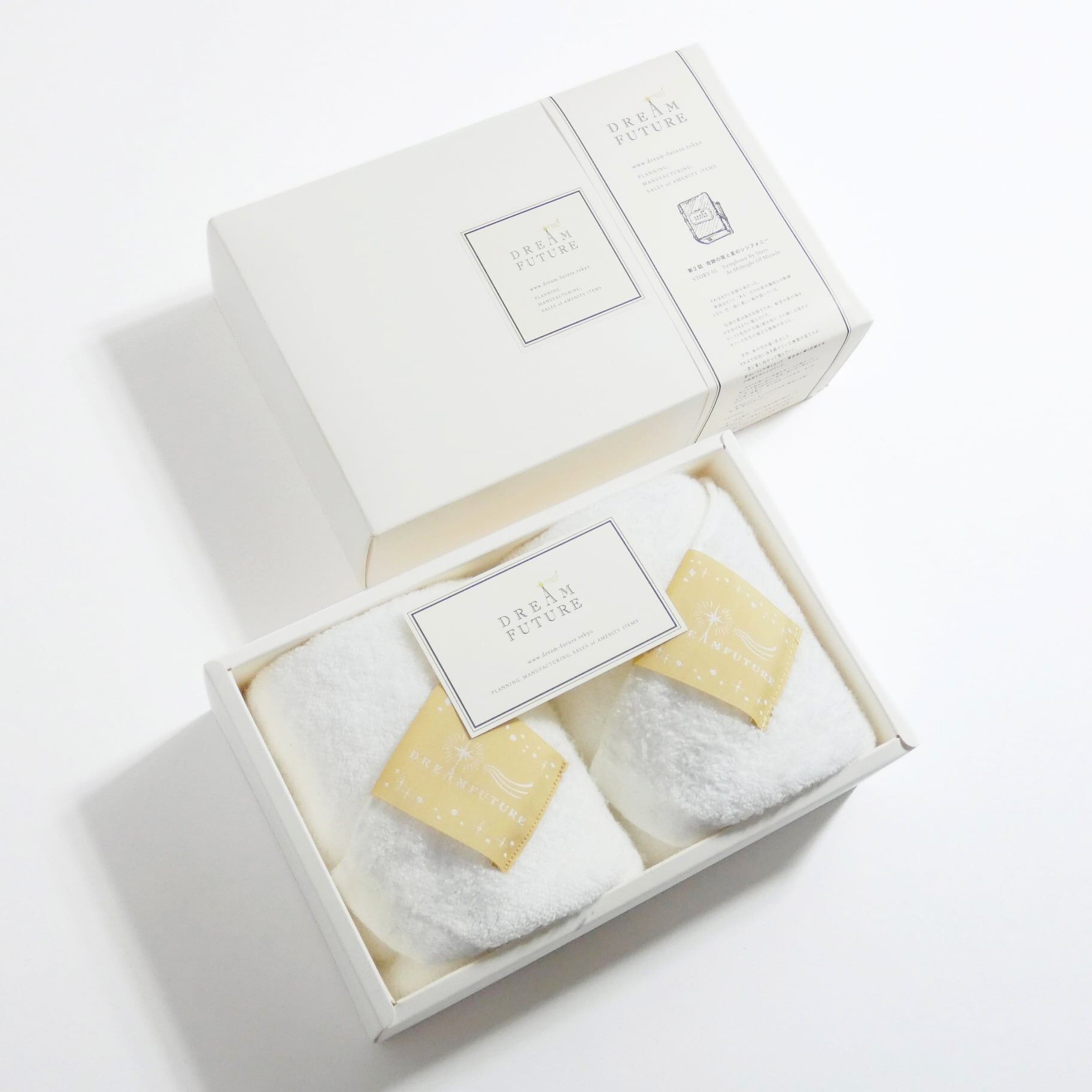 Star Face Towel 2枚SET Star White(純白のやすらぎ) / Star White(純白のやすらぎ)