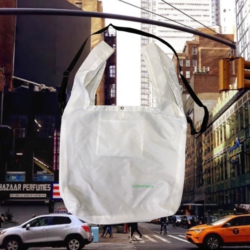 ONE DAY STORE original shoulder marche bag (White)