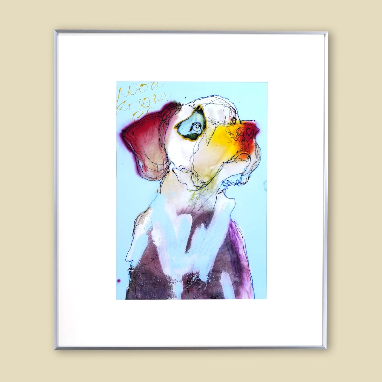 NAOTO KITAMURA 犬のアートポストカード NAOTO KITAMURA ONLINE STORE