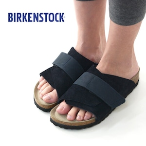 BIRKENSTOCK [ビルケンシュトック正規販売店] Kyoto[1019291] キョウト 【ワイズ ナロータイプ】 ヌバック スウェード レザー ・レザーサンダル・LADY'S [2021SS]