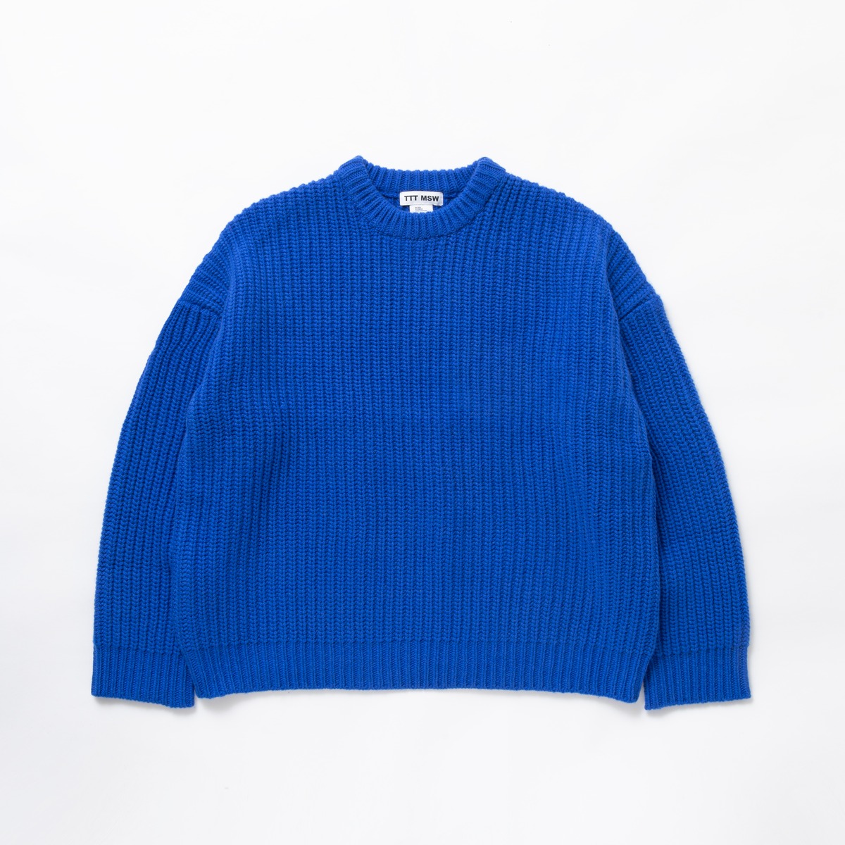 Cashmere pullover knit (BLUE) | TTTMSW