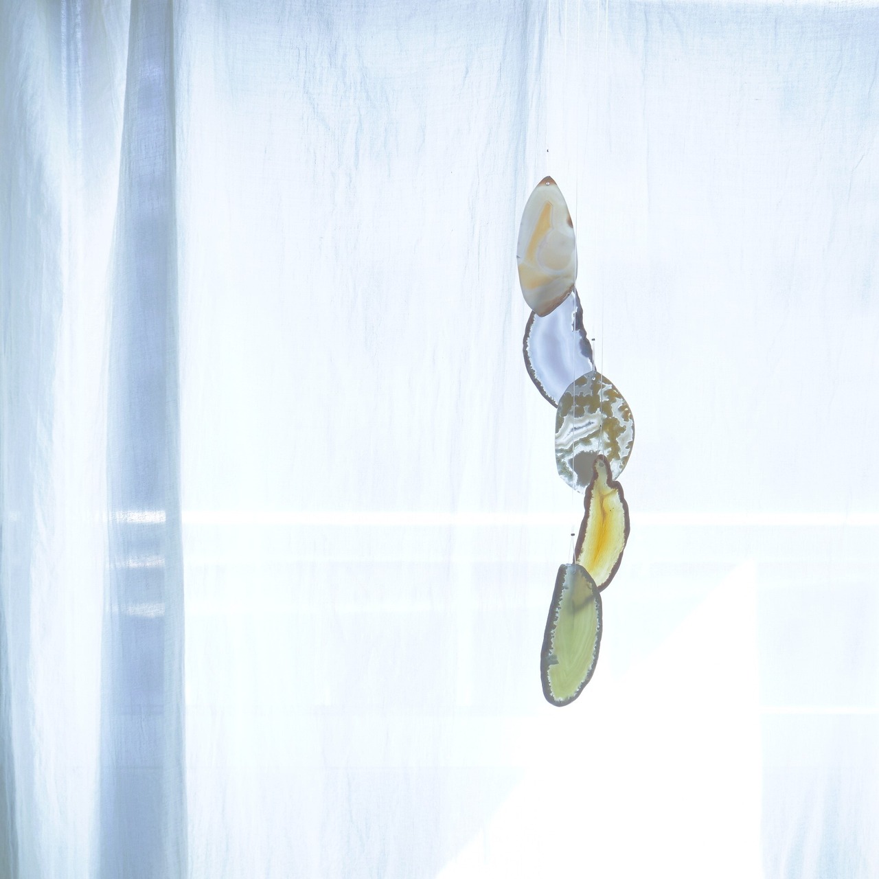 Sleep Twice - アゲートヒーリングチャイム / Agate Sun Catcher Wind Chime 054