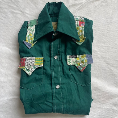 70s～Tex Son western shirt