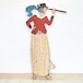 1900s Antique Telescope Lady Weather Vane Wall Art