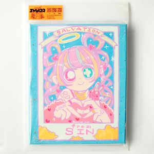 『イユダエマ』キャンバス作品「地下アイドルno2」