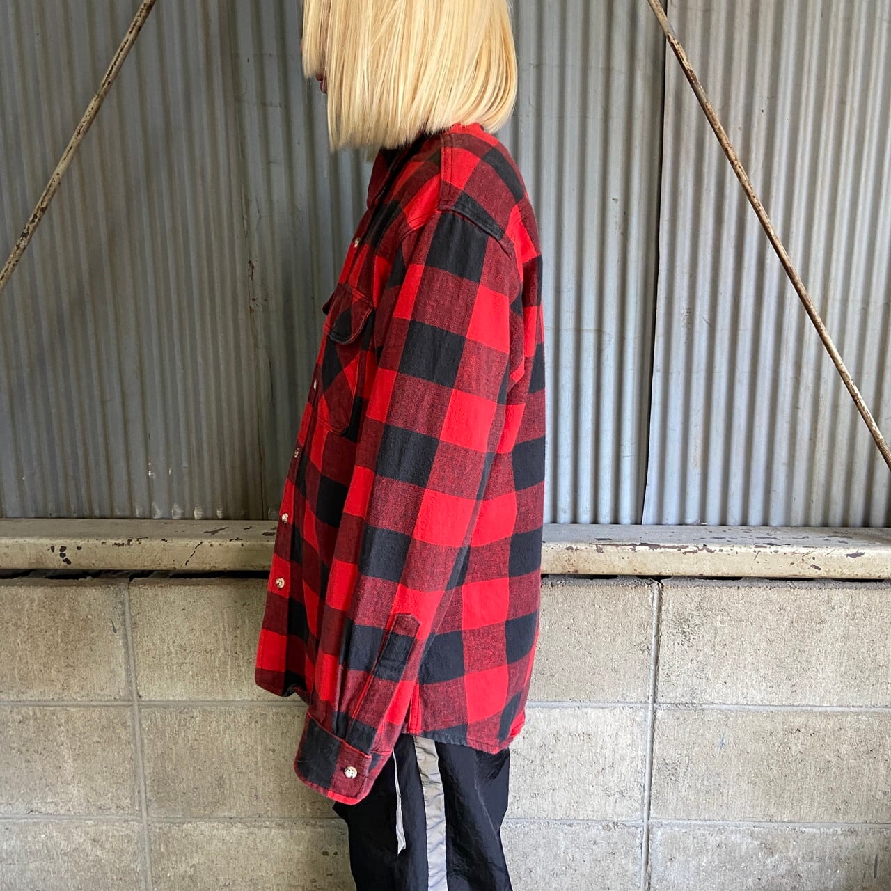 ファイブブラザー ビンテージ アメリカ製 バッファローチェック