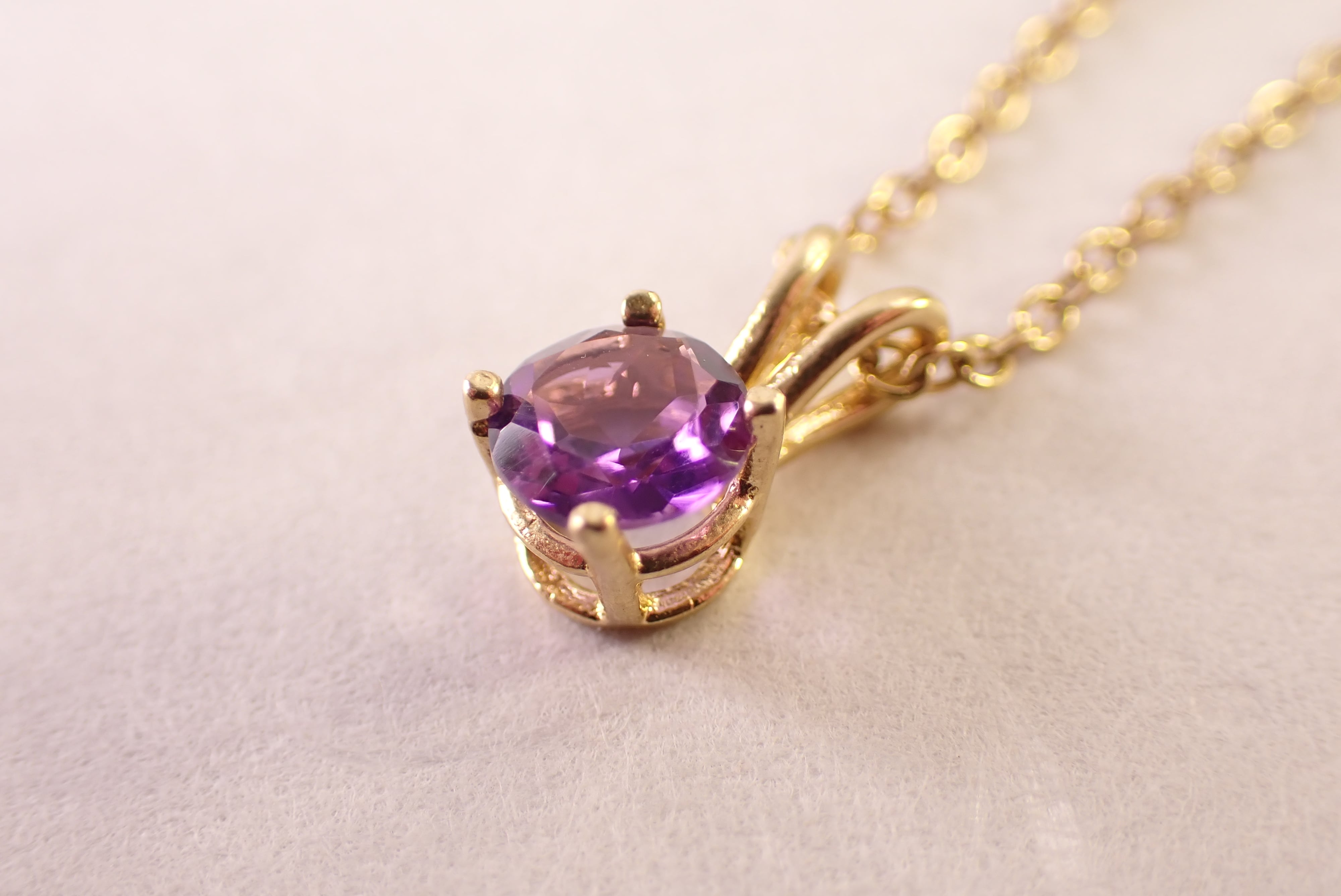 アメジストネックレス 0.65ct [D12‐159] | differencee(ディファレンシー)