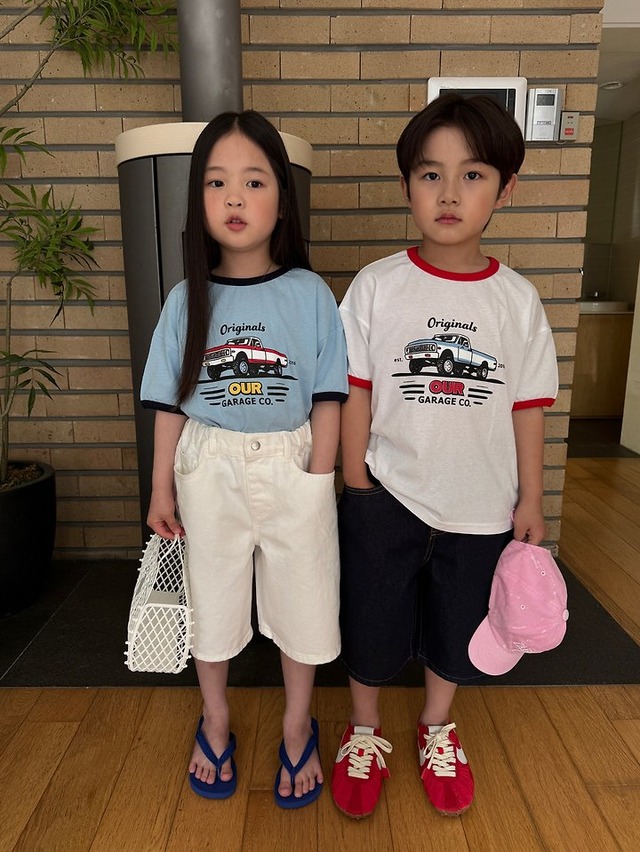 【取寄】our｜truck piping tee｜トラックパイピングT｜S-JXL｜kids&jr｜26 summer