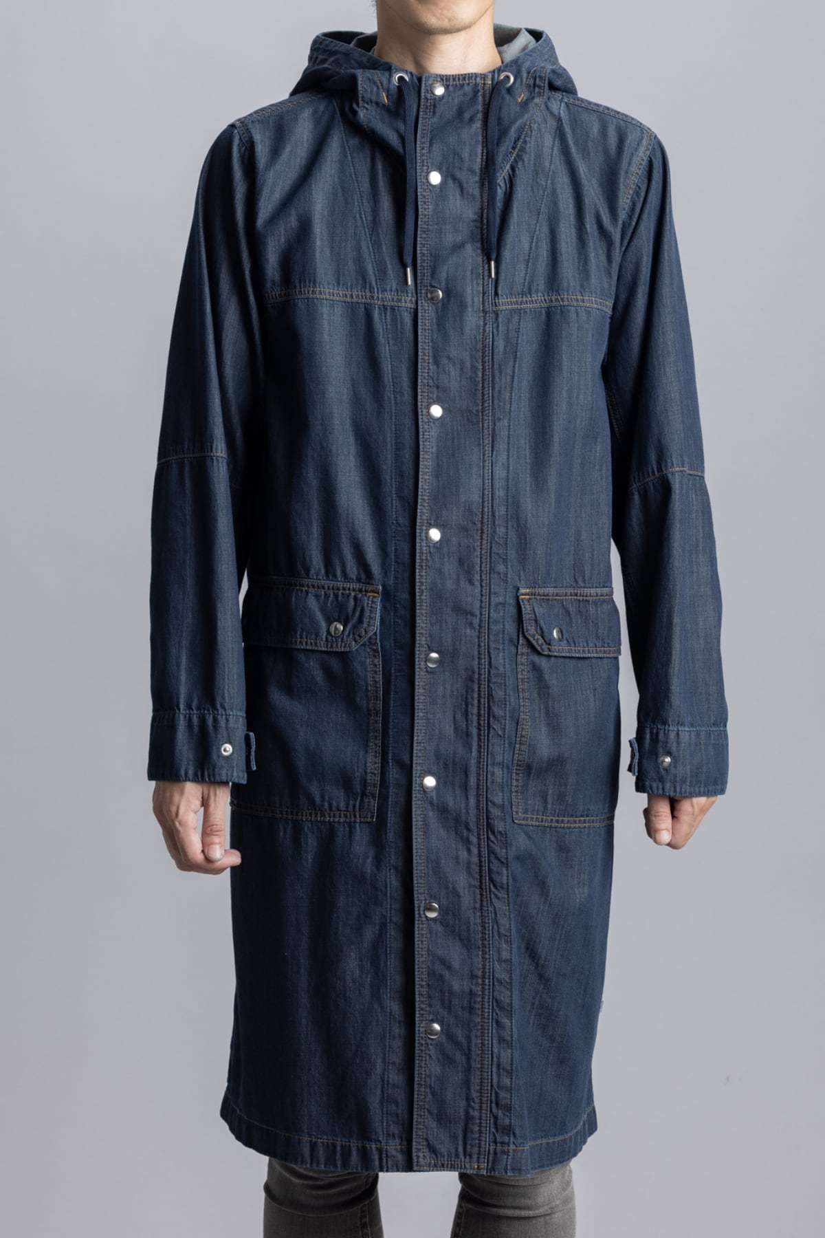 超撥水デニム】ALL WEATHER COAT/オールウェザーコート『BLUE INDIGO 