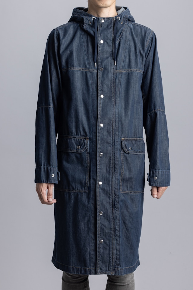 【超撥水デニム】ALL WEATHER COAT/オールウェザーコート『BLUE INDIGO』