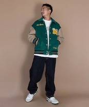 RRM BIG STADIUM JACKET［REJ097］