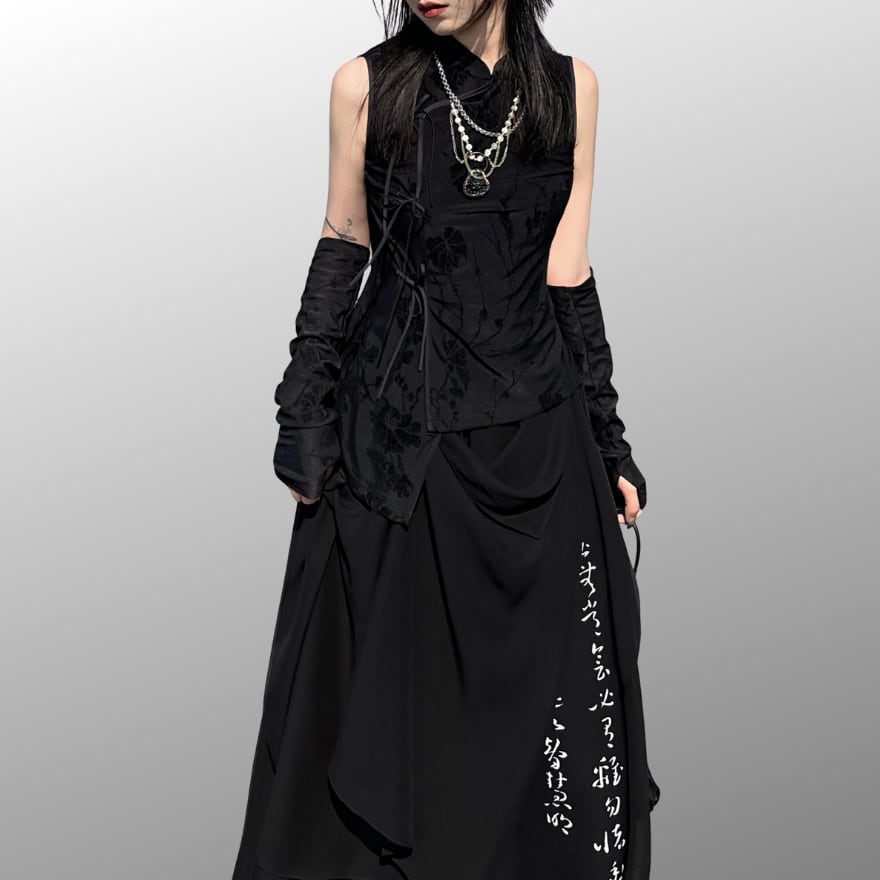ゴスロリ通販 With U チャイナ風 ブランド 云?斜簪シリーズ スリーブ