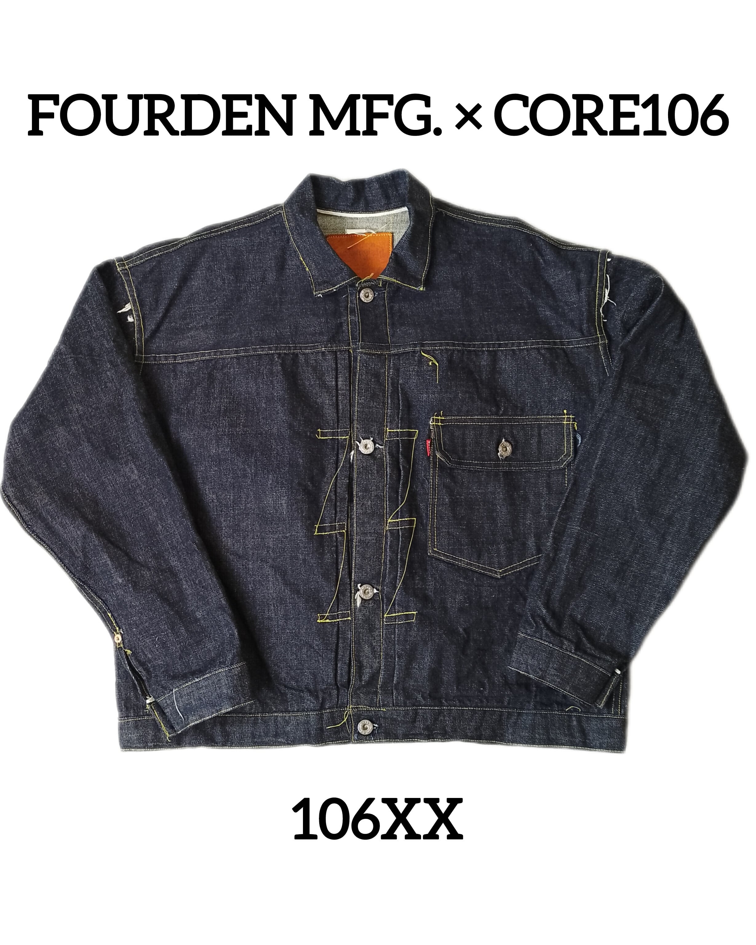denim bridge × CORE106「BR1950S jacket」 | core106